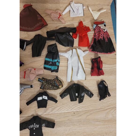 Lot Of 36 AEW Jazwares WWE Mattel Cloth Jackets and Capes Loose Accessories NXT - Picture 4 of 4